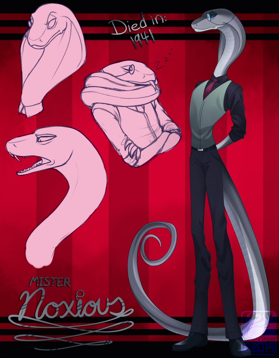Umbreeunix's tweet photo. Thank @RiplaeChills ​ for the background, they let me nab it for this beautiful and beloved husband of their #HazbinHotel fan character, Mortimer. He is old and tired and just wants to cuddle his fishy boi. #art #digitalart #originalcharacters #fanart https://t.co/EPWWorXjW9