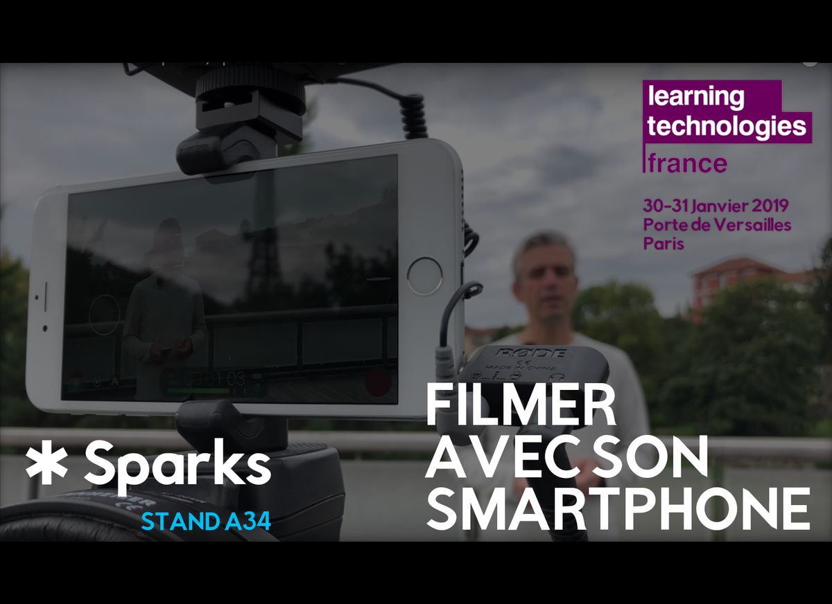 Vos projets de #VideoLearning filmés avec des smartphones ? Rencontrons-nous les 30 et 31 janvier sur @LT19France . Démonstrations et exemples tout au long des deux journées. @GoSparks_FR #DigitalLearning  #SocialLearning
