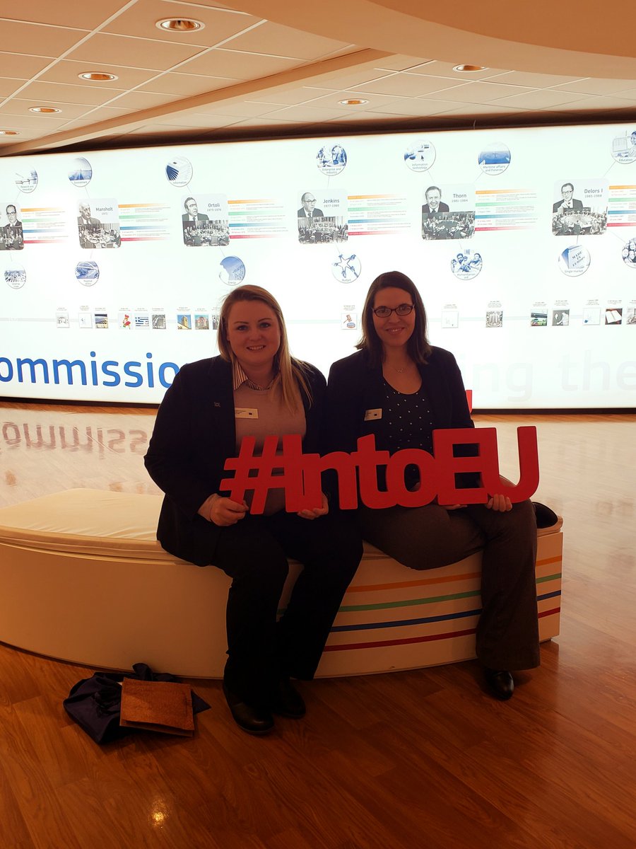 SassLivestock's tweet photo. Yesterday, @LeadNebraska #LEAD37 visited the European Commission and a Chocolatier. https://t.co/lvGfQNqdYS
