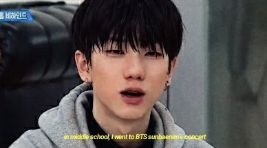 bangtanstills's tweet photo. under 19 trainee: "I teared up a couple times but I held it in," [to hoseok] https://t.co/5fQH5MDd2Y