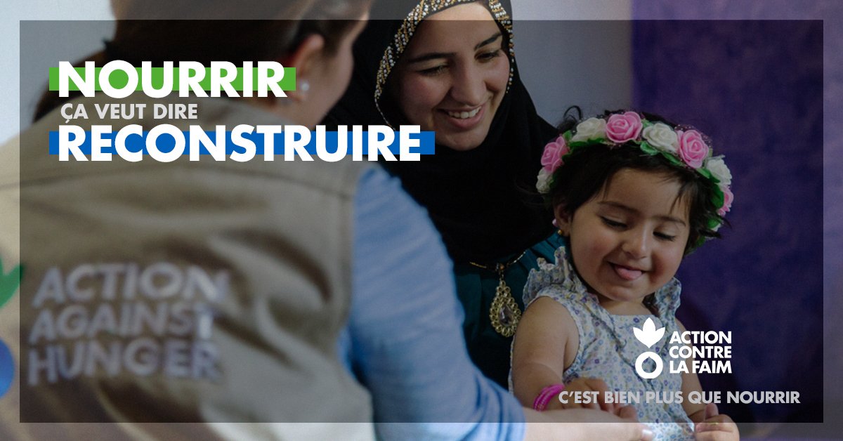 ACF_France's tweet photo. Toutes les 2 secondes une personne doit fuir son foyer en raison de conflits. 

Chocs post-traumatiques, perte de l’envie de vivre, anxiété, dépression, insécurité, les conséquences de la guerre provoquent une perte d'appétit. 

Nourrir ça veut dire reconstruire. https://t.co/qkz1okf2Sf