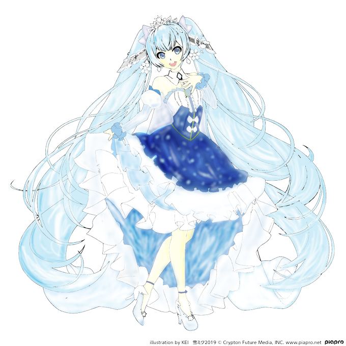 初音ミクの塗り絵のtwitterイラスト検索結果