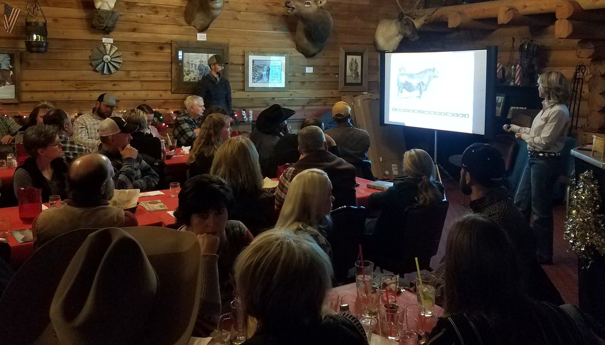 rkpeter708's tweet photo. @SelectSiresBeef customer meeting in Haines, OR. Packed room of outstanding cattlemen! (I couldn't get to the back of the room for a better picture!) #followtheleader https://t.co/puv8kFdSBT