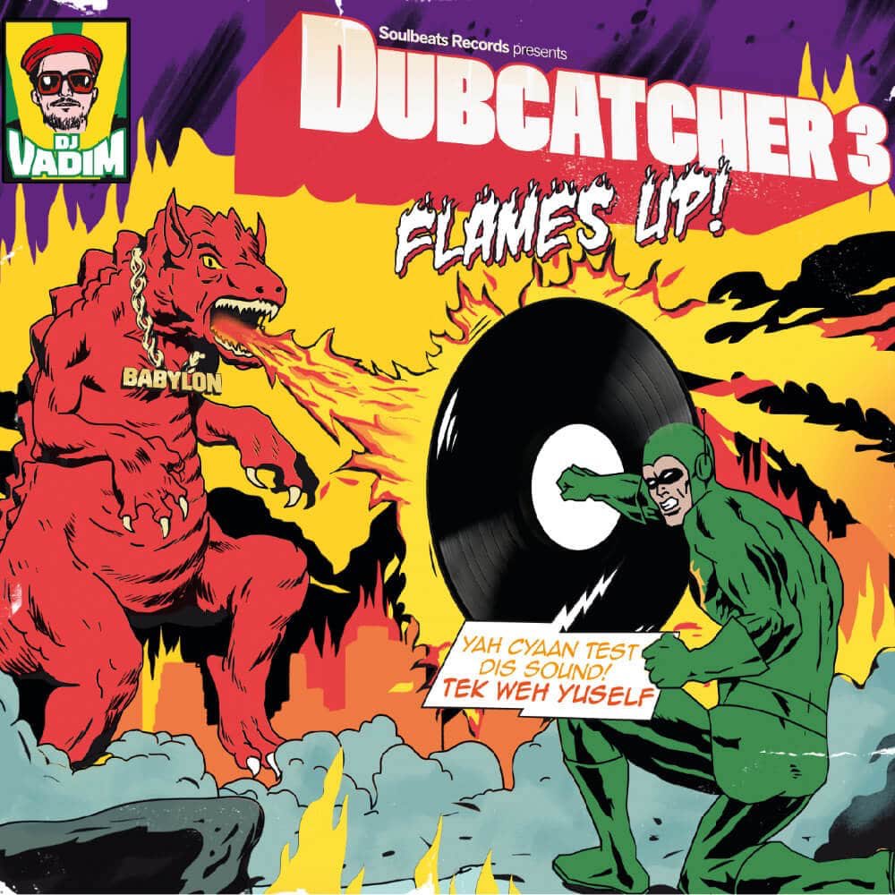 waxbuyersclub's tweet photo. [Vinyle du mois] Dubcatcher III par @DJVadim en édition exclusive! Flame’s Up va vous réchauffer. Abonnez-vous jusqu’au 20 janvier pour le recevoir. https://t.co/827HNZHA2x https://t.co/sA4UGK81BE