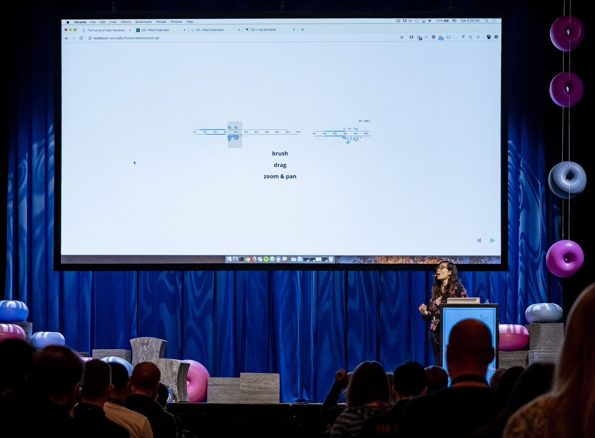 coldfrontconf's tweet photo. Be sure to checkout @sxywu's talk from #ColdFront18 on #Datavisualization for the Web!! And get ready for some LIVE CODING β¨π₯ https://t.co/4CYj5VaKwL https://t.co/ckWKRWh8zY