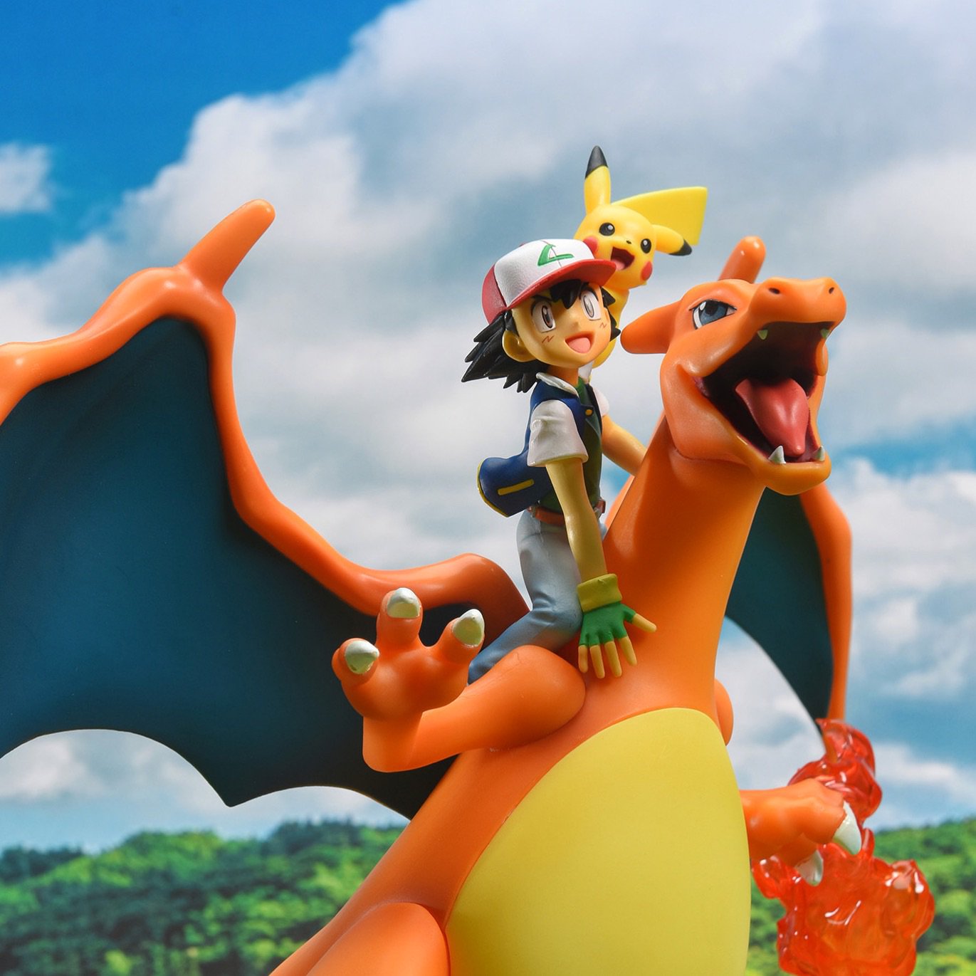 G.E.M.シリーズ ポケットモンスター サトシ＆ピカチュウ＆リザードン