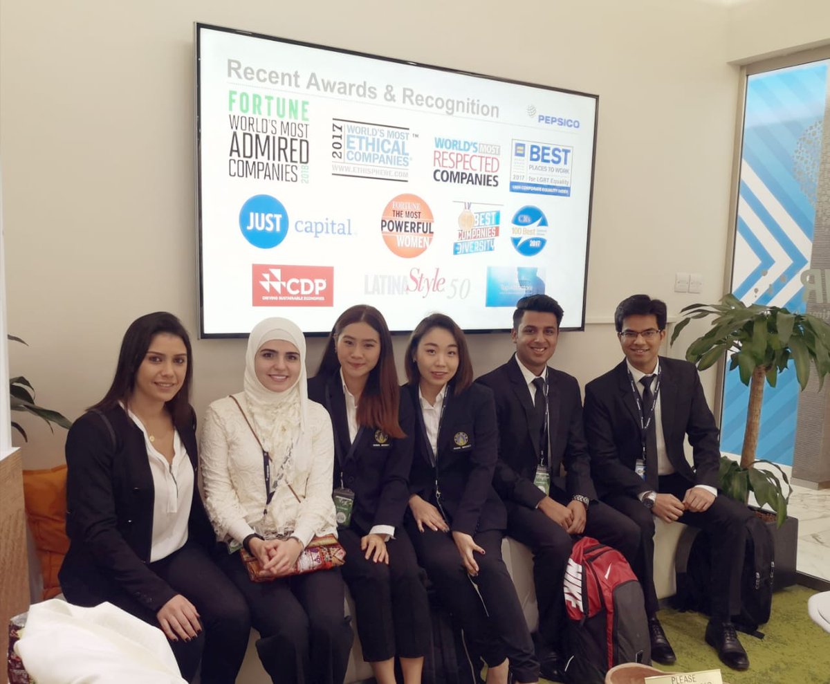 pepsicoctg's tweet photo. India, Lebanon &amp; Thailand finalists at Dubai Head Office getting ready for the finale shortly. Best of luck to all! PepsiCoChangeTheGameCompetition# FinaleRound#CTC2018 https://t.co/b79Ode3g9H