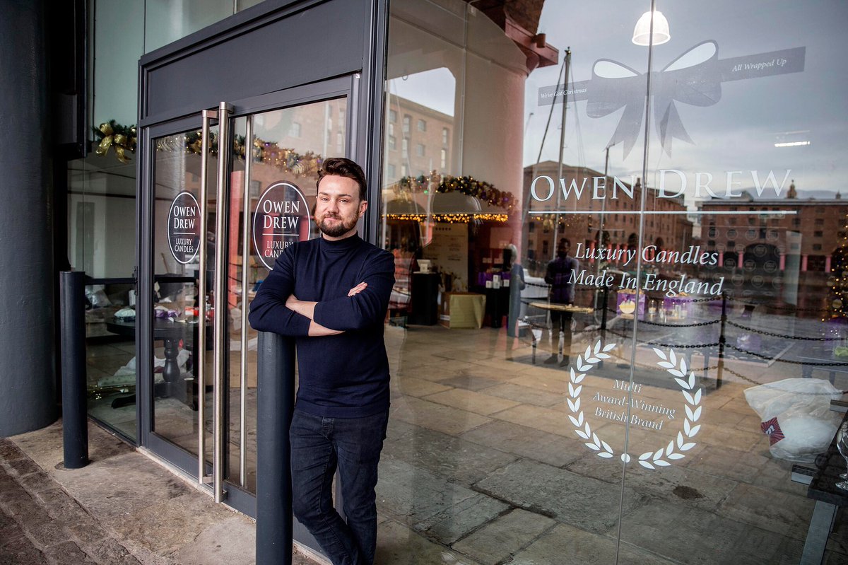 theAlbertDock's tweet photo. Luxury candle designers, @owendrewcandles announced plans to extend their residency at the #RoyalAlbertDockLiv 👏🏼👏🏼
⠀
#owendrew #luxurycandles #city #liverpool #waterfront #heritage #portofliverpool #handmade #local #scentedcandle #itsliverpool ⠀ https://t.co/aX5VSpvhe5