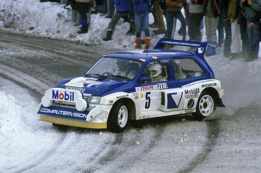 OpensTightens's tweet photo. #TbT to 1986 #WRC @ACM_Media feat. #AustinRoverWRT's #TonyPond #RobArthur
Result -> DNF (accident on road section)
Photo Credit @McKlein_Rally https://t.co/Q63ui88u2N