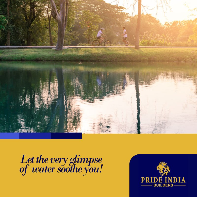 PrideIndia1's tweet photo. Bandlaguda Lake is a show stealer for the residents who reside in that area. Waking up everyday to the picturesque view of the lake is surely magical. #PrideIndia #LakeView https://t.co/yXCI7v27mo