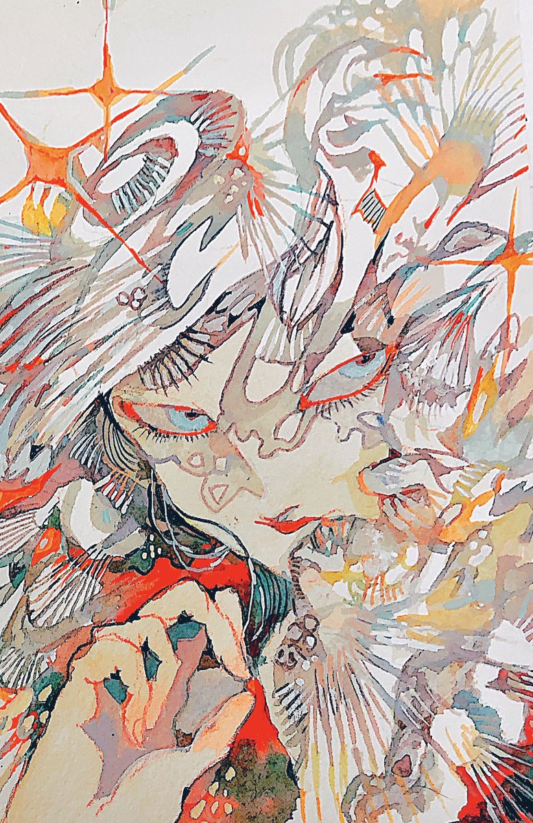 「水彩、アクリル 」|YASHIRO Nanacoのイラスト