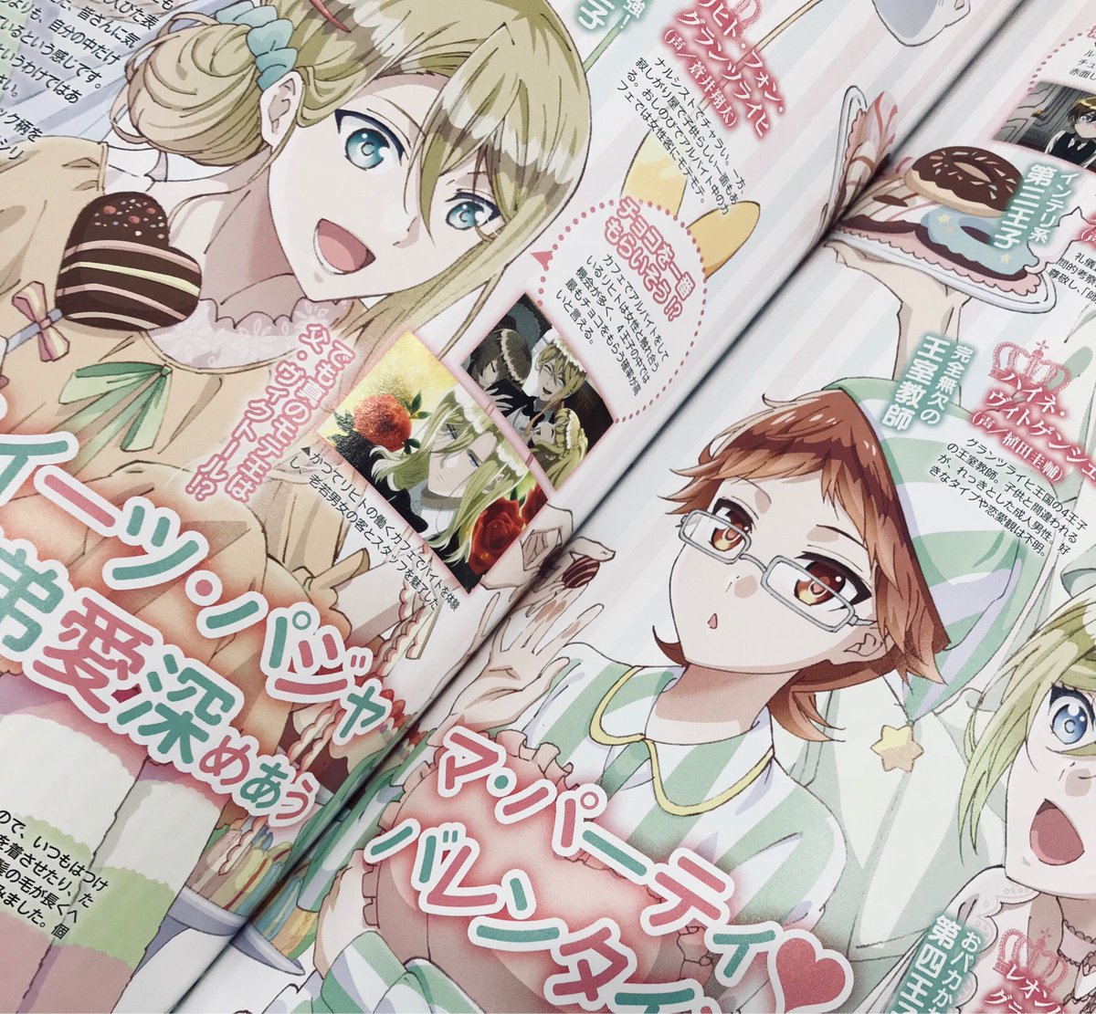 🌸オトメディア2月号でも劇場版 #王室教師ハイネ のイラストを掲載