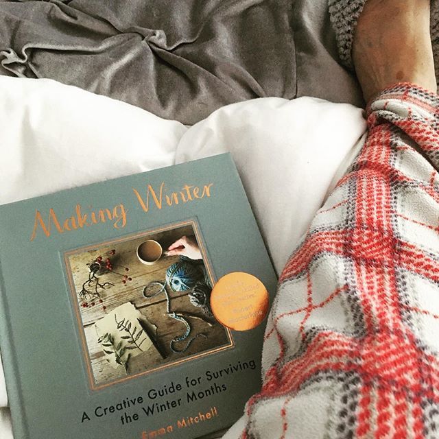 Flowerpowerlife's tweet image. I’ve been cosying up with this lovely book by @silverpebble2 all week and it really is a joy #makingwinter bit.ly/2SMDhb0