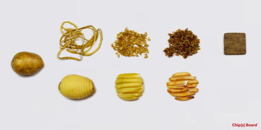 dtdchange's tweet photo. Potato peels offer a sustainable alternative to traditional building materials
https://t.co/61gf91pDgF #materialstech #greentech #construction #CO2 #foodwaste
Chip[s] Board, a biodegradable alternative to MDF that is made from non-food-grade industrial potato waste https://t.co/dZZLEqlnoc