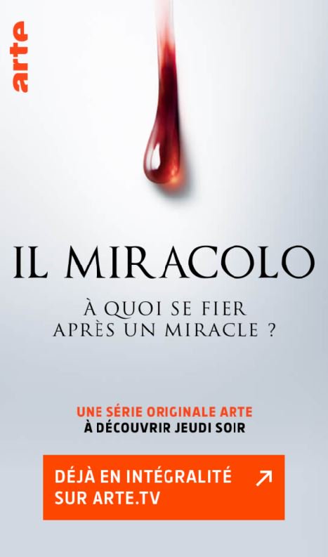 Mariemariecha's tweet photo. 'Il Miracolo" la série événement d'@ARTEfr commence ce soir à 20h55 !!
Mais si vous ne pouvez pas attendre jusque là, tous les épisodes sont en ligne sur https://t.co/llJHqIFBHp 
https://t.co/QtRwwxp08w https://t.co/GdC9j43GiI