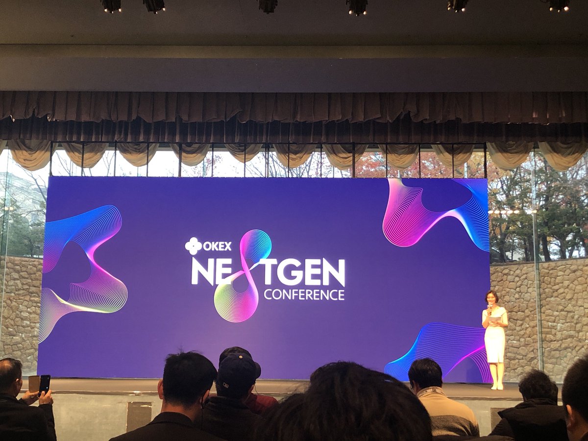 Blockzkorea's tweet photo. Thank you for inviting our team to NEXTGEN Conference @OKEx @Okcoinkr https://t.co/hTDuH5nCGy