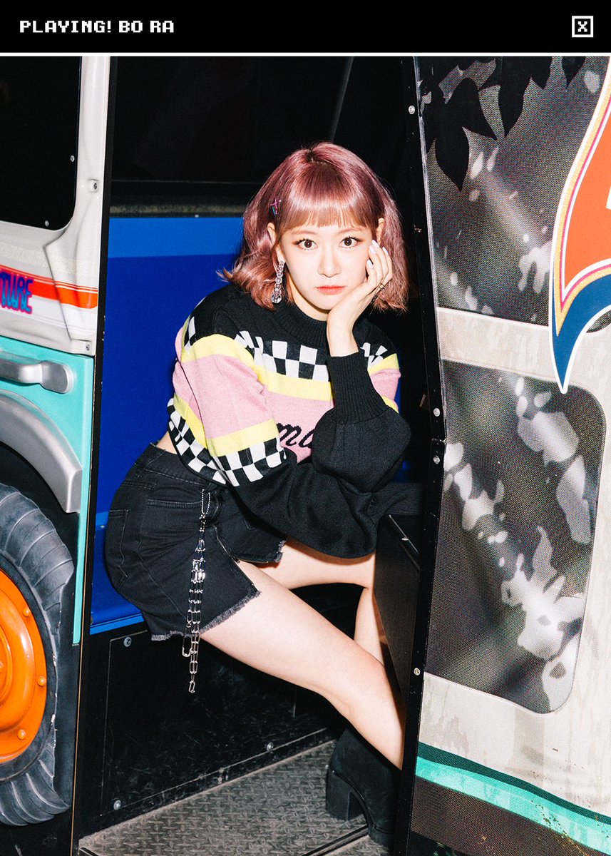cherrybullet_th's tweet photo. [🍒Let's Play #CherryBullet]

ทีเซอร์รูปเมมเบอร์ :: โบรา , โคโคโระ 
Playing Ver. 

#CherryBullet #체리블렛 #BORA  #KOKORO #QnA #PLAYING_BORA  #PLAYING_KOKORO https://t.co/et5i1mo2UB