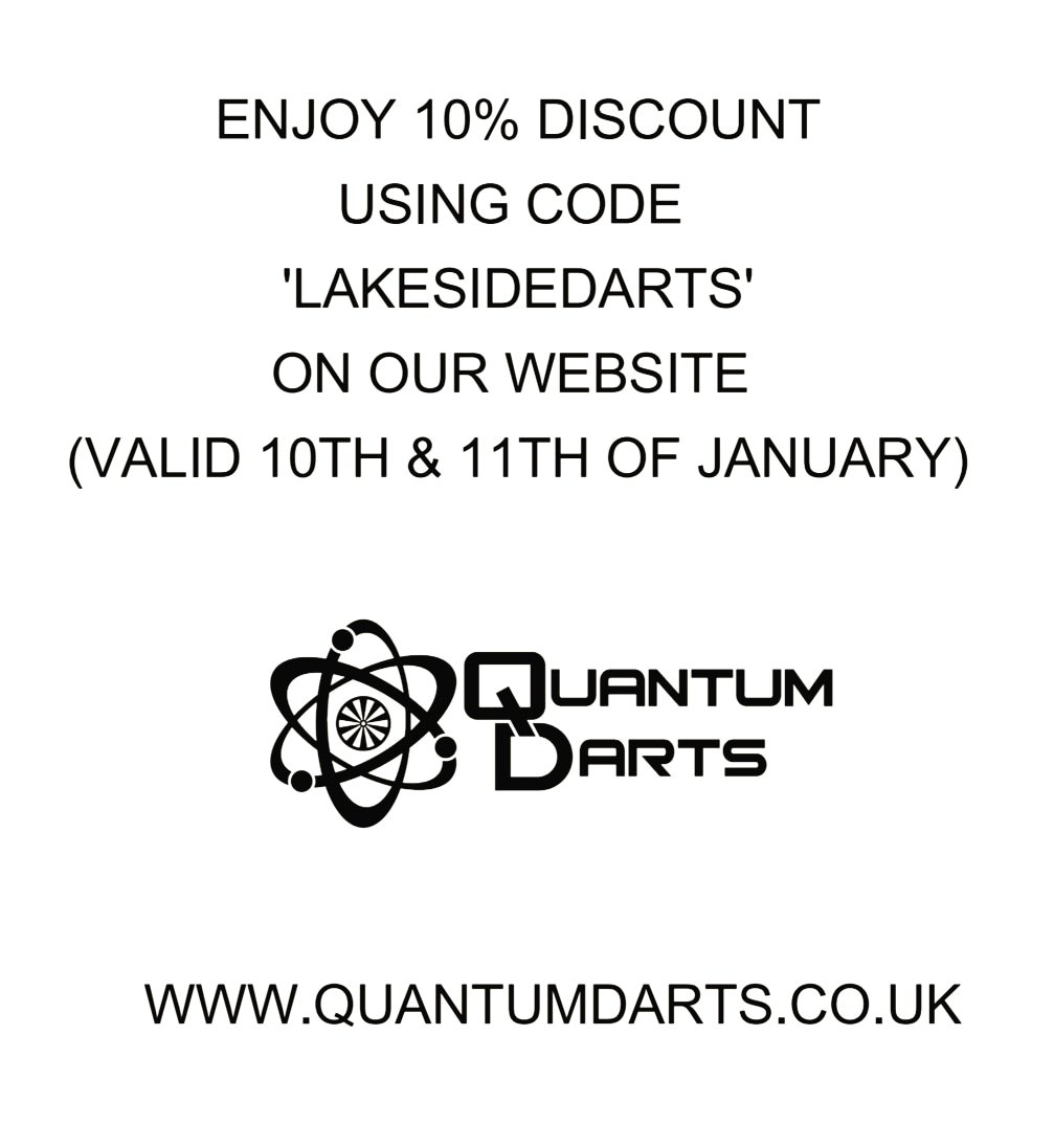 QuantumDartsUK's tweet photo. 10% off online today and tomorrow!
https://t.co/UZfjq2B3M0
#darts #quantumdarts #quantumbeginnings #LoveTheDarts #biglove #discount #design #passion #engineering #qualitydarts #bdodarts #dartsofinstagram #darts @quantumdartsuk π―π― https://t.co/r3TbQVQrLL