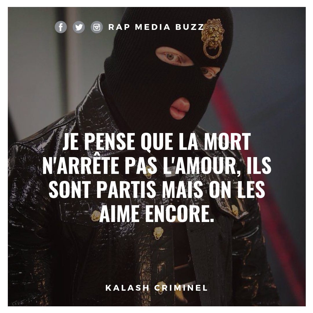 Rap Medias Buzz On Twitter Kalashcriminel Criminel Pour Plus