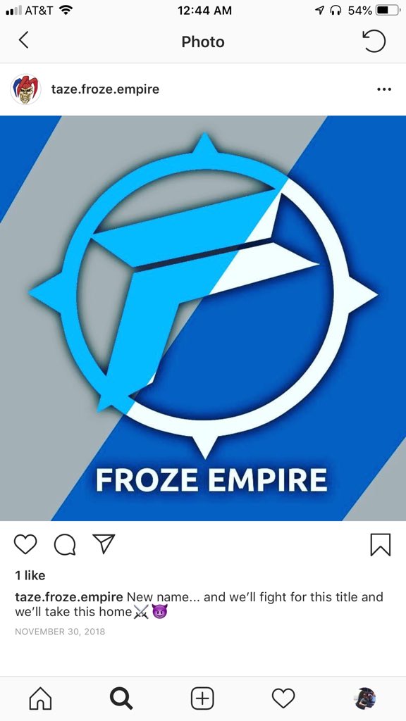 FrozeUpdate's tweet photo. @FrozeEmpire We got some fanboys😂, but not cool, not chill, and they’re not froze authenticated. #instagram https://t.co/EiLrsVhDPW