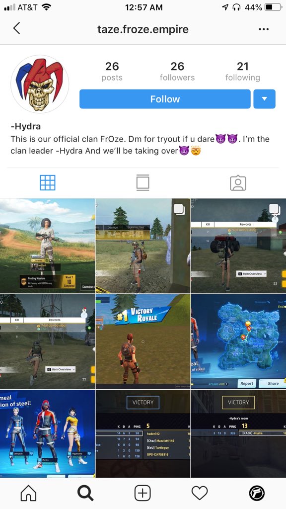 FrozeUpdate's tweet photo. @FrozeEmpire We got some fanboys😂, but not cool, not chill, and they’re not froze authenticated. #instagram https://t.co/EiLrsVhDPW