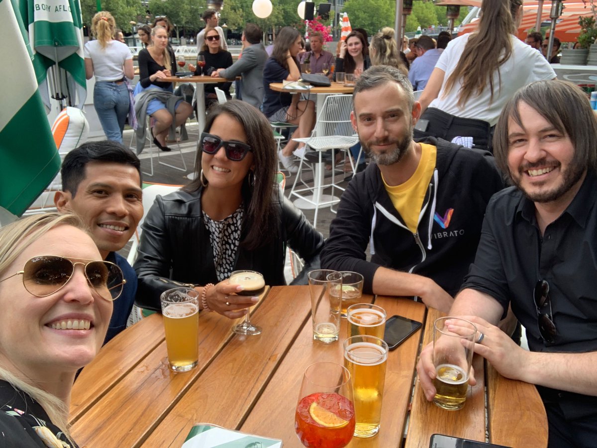 linkedin.com/feed/update/ur… 
Wow - Already a year @ <a href="/teamvibrato/">Vibrato</a>!
Thanks to all our clients, partners and amazing team for making 2018 an incredible year, even above expectations.
2019 is already looking great!