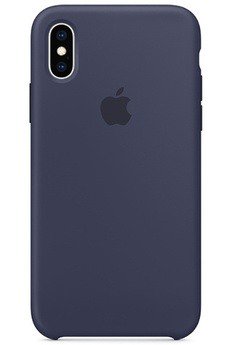 Coque iPhone Apple CQ IPHXS MAX SILICONE BLEU NUIT: Coque semi-rigide en silicone Résistante Anti-choc Légère mindfree.fr/coque-iphone-a…