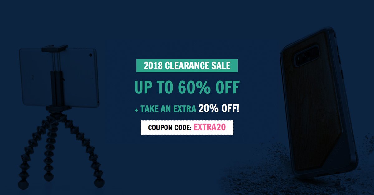 iToysSA's tweet photo. Our 2018 Clearance Sale is live! Get up to 60% off our most popular gadgets &amp; accessories from 2018. Take an extra 20% off all clearance sale items with coupon code EXTRA20.

Shop Now: https://t.co/62akGIHCvL https://t.co/qvymLQlI7r