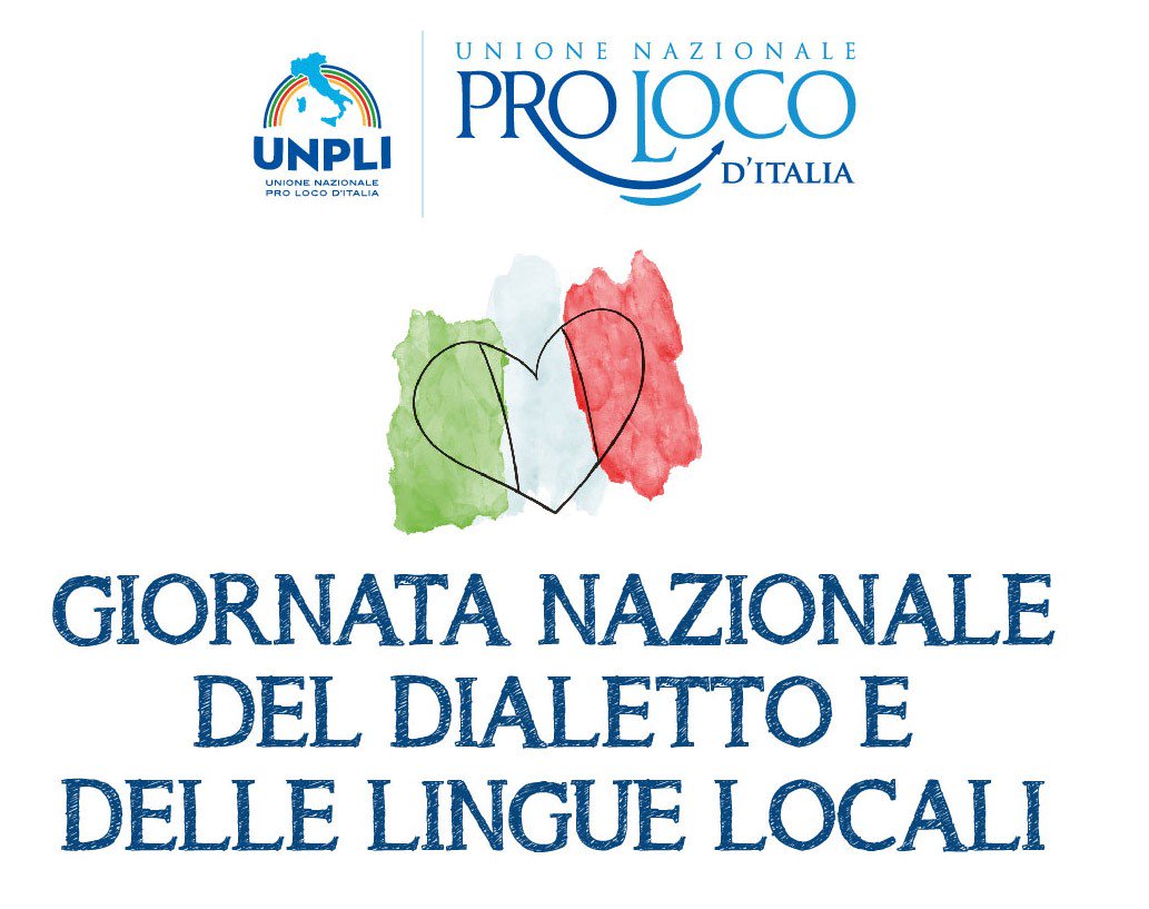 UNPLI's tweet photo. Il 17 gennaio ricorre la “Giornata Nazionale del Dialetto e delle lingue locali”. Scrivi un post nel tuo dialetto con l’hashtag #dilloindialetto e #giornatadeldialetto
Scopri di più https://t.co/YojSfe3FTM https://t.co/4UQlXXfNwg