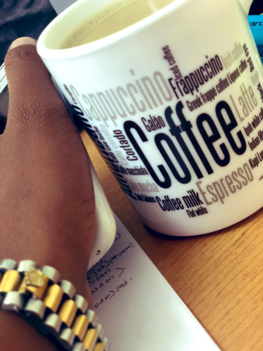 karma_sia's tweet photo. I don’t know who takes coffee at this hour🤪 but am okay being the only one 🥰 #workandcoffee https://t.co/Qy0dAebv2V