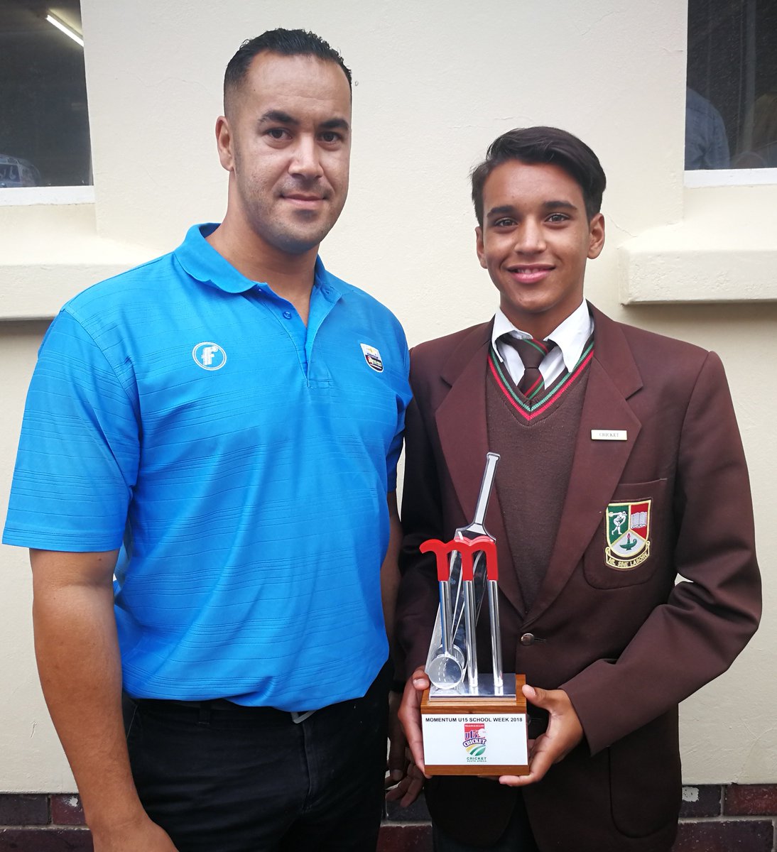 alex_rhs's tweet photo. Alex is proud of Ashley Murphy, who represented EP u15 in December last year. He was awarded a trophy for being the top bowler of the tournament. Ashley took 21 wickets in 5 matches. #AlexCricket https://t.co/Ha6kYvAFfk