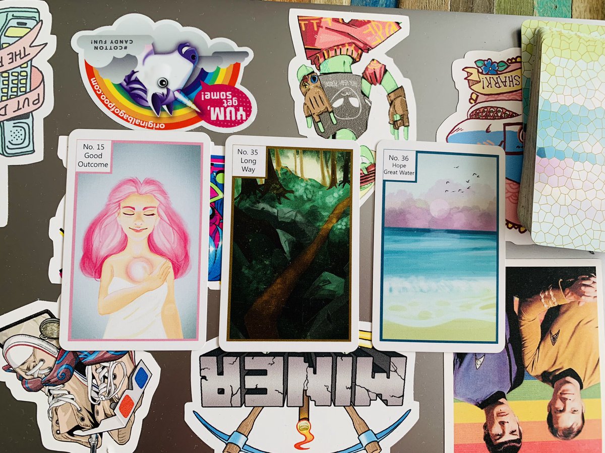 thecardgeek's tweet image. My little Nate can expect the best afternoon ever! Only Great Fortune missing for a perfect mix! May his day be shiny and bright #kippercards #kipperkarten #fortuneteller #divination