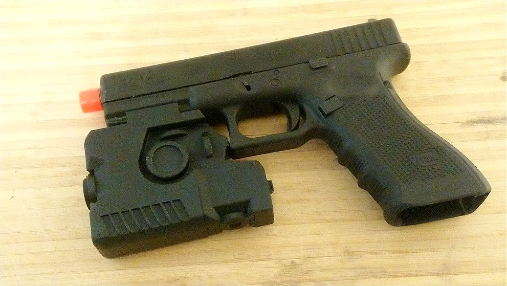 AirsoftOps's tweet photo. What if you can have the MK 23 LAM on any pistol? e.g. MP40, G17, SP2022. https://t.co/9v8jfLfaXm #Mark23 #MK23 #SoftAir #MetalGearSolid #SurvivalGame #RainbowSix #ScienceFiction #Airsoft3D #3DP #cosplay #scifi https://t.co/ucbJEfkrtG