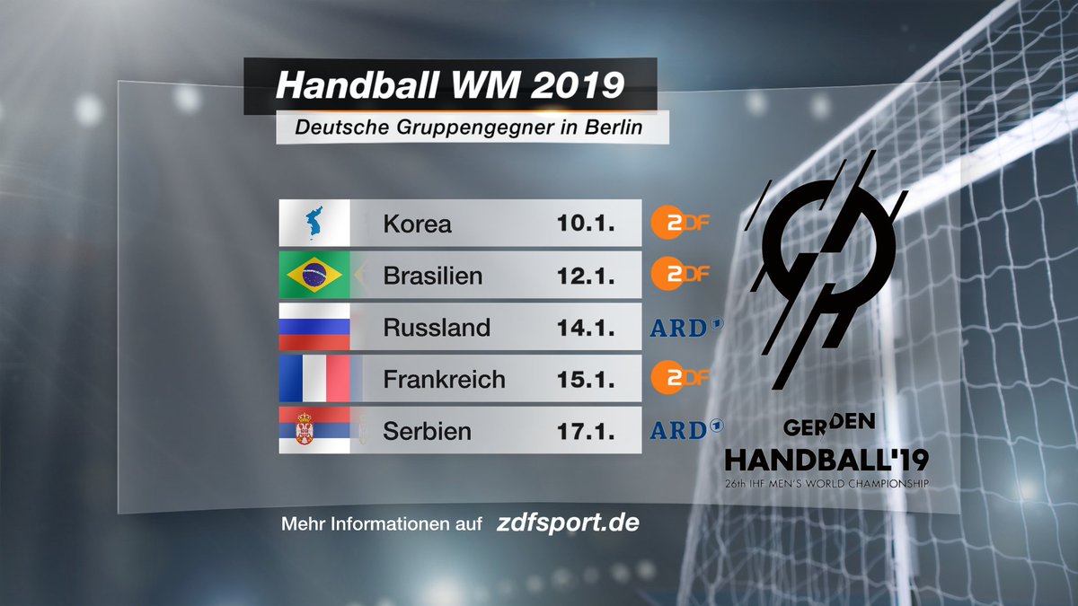 It's matchday!
<a href="/DHB_Teams/">DHB_Nationalteams</a> #zdfhandballwm #handball19 #handballwm