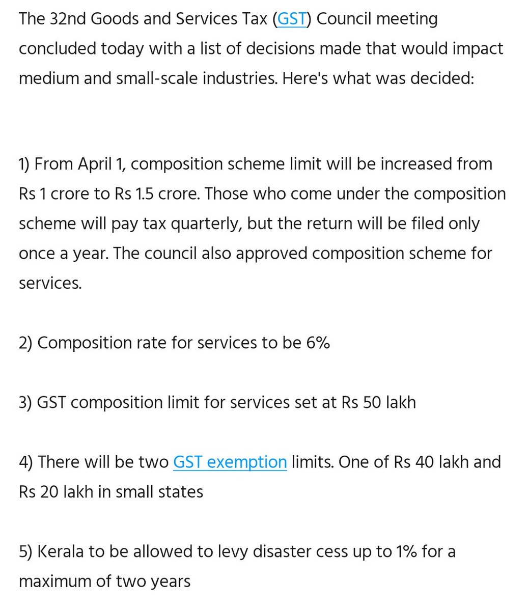 bhimanipriyank7's tweet image. @arunjaitley @GST_Council @askGST_GoI @FinMinIndia @narendramodi
Indeed GST is GOOD AND SIMPLE.
Unlike tye idiotic allegations levied by PAPPU!!
#GSTCouncilMeet #gstforcommonman #goodandsimpletax #onenationonemarketonetax