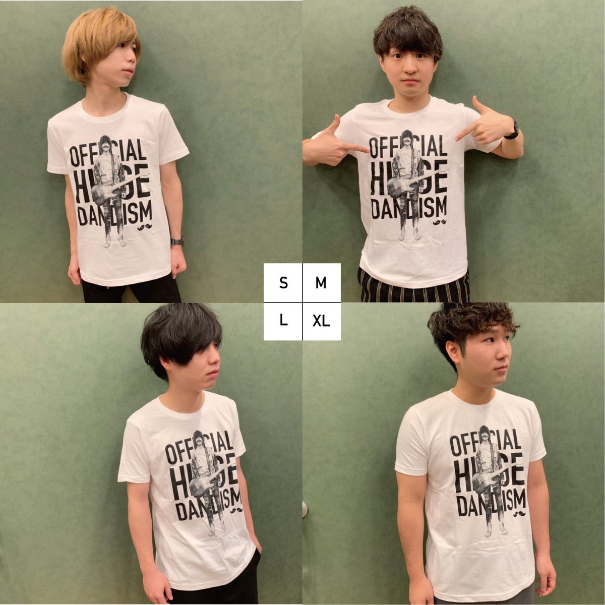 Official髭男dism Tシャツ-