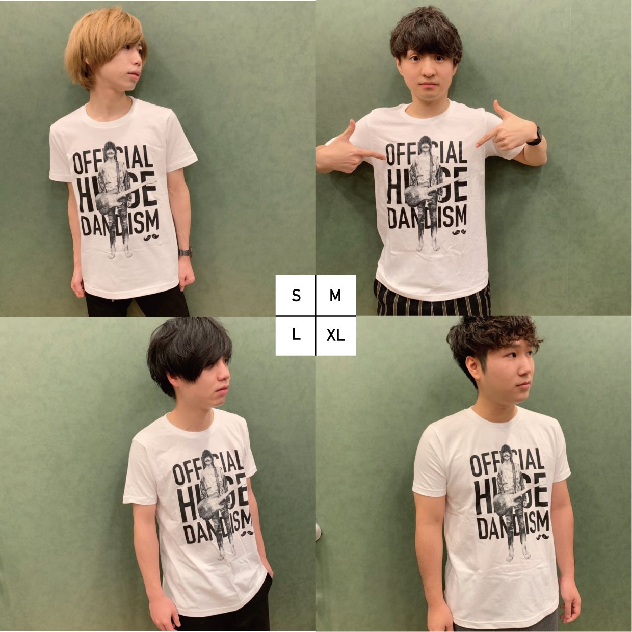 Official髭男dism 2019 Tシャツ