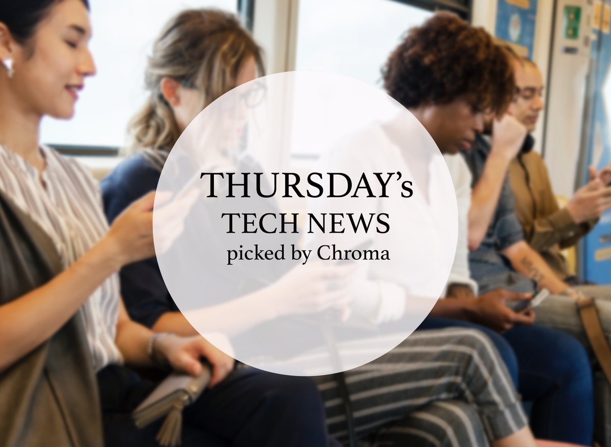 chromarecruit's tweet image. Take a look at our top tech picks for Thursday from around the globe. Enjoy bit.ly/2sjCcf9!
#5Gprototype #techDiscussions #techTrends