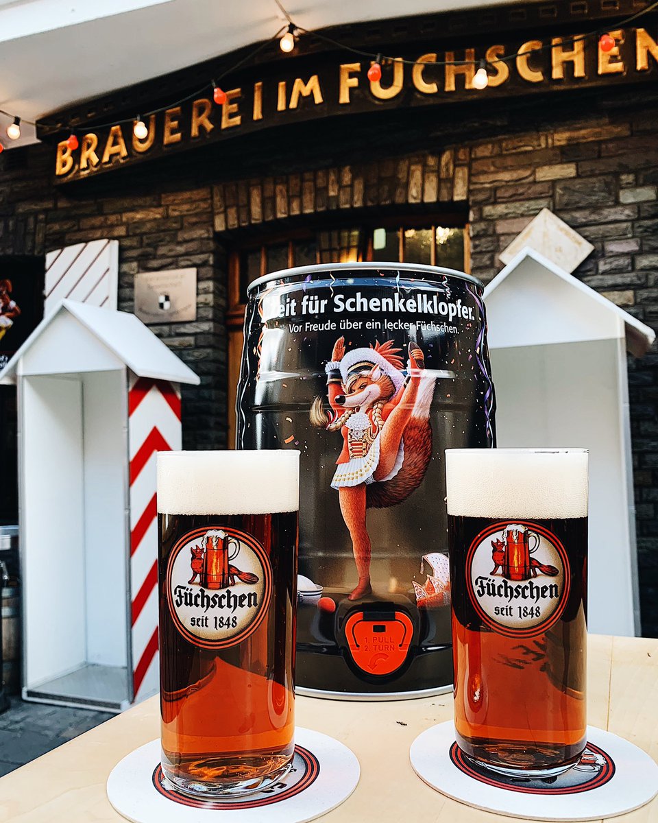 Brauerei Fuchschen Bereit Fur Die 5 Jahreszeit Fuchschen Dusseldorf Fuechschen