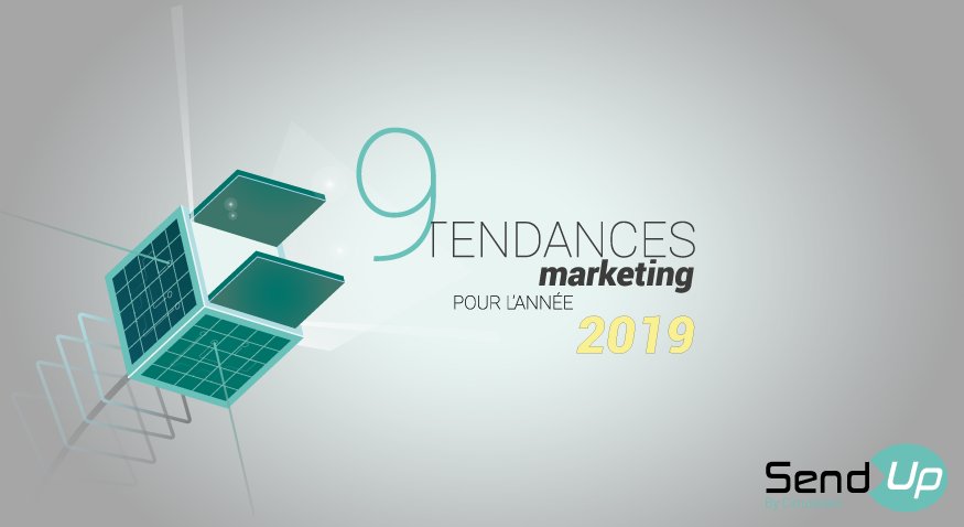 💡L’équipe Send-Up vous a préparé les prévisions pour l’année 2019 ! On parlera toujours de l’IA, marketing vidéo, chatbots et RGPD…
🗞️>> s-u.co/ez
