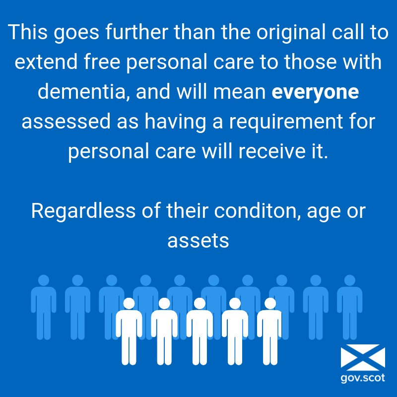 scotgovhealth's tweet photo. Frank's Law will take effect from April 2019 and will see at least 9,000 families in Scotland benefit from the introduction of free personal care for everyone who requires it, regardless of age. https://t.co/q3AJbDFR9R