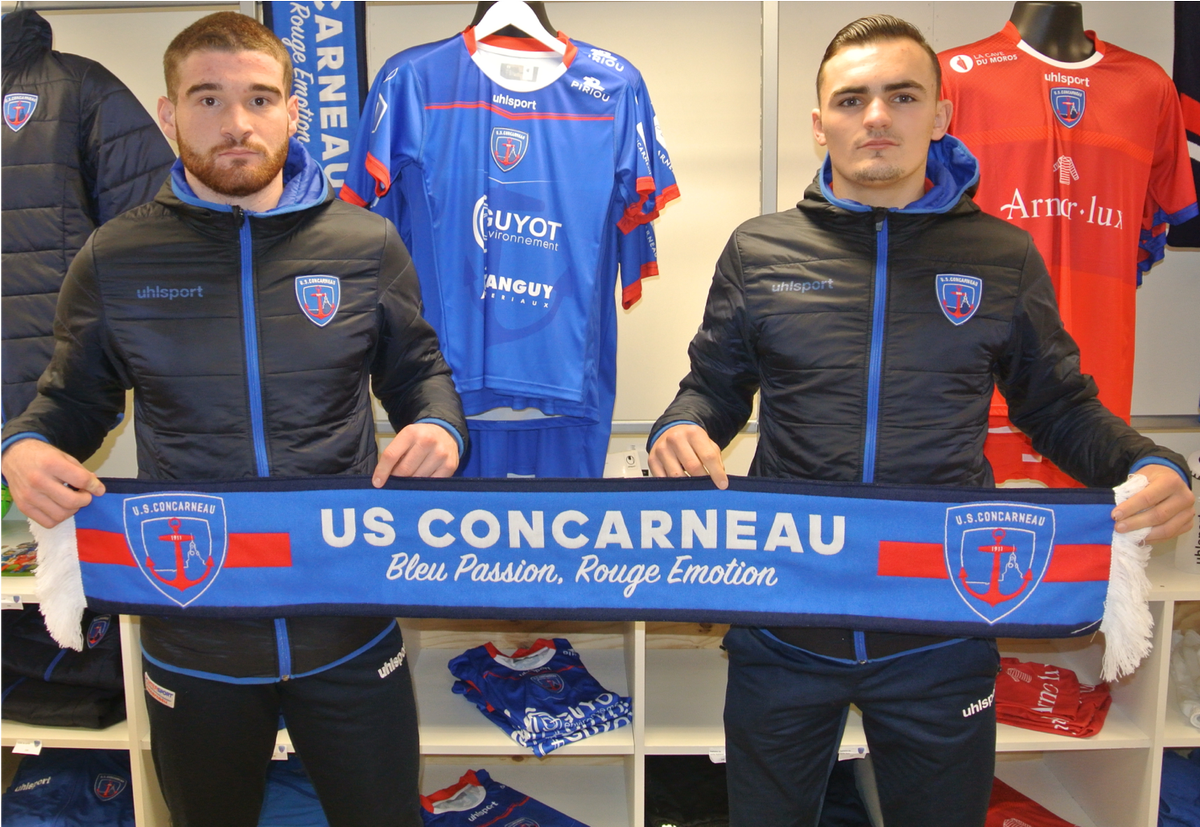 USConcarneau's tweet photo. Ils jouent face au @ToulouseFC en 32e de finale de la Coupe Gambardella, rencontre avec Marc Mell et Vincent Kervroeden

🎙️« On espère qu’il y aura du monde (...) ! »
📝https://t.co/WenEJ2avxP
📅 Dimanche 13 janvier - ⌚️14h30 - 📍Stade Guy Piriou 

#BleuPassionRougeEmotion 🔵🔴 https://t.co/maGRyd0Czc