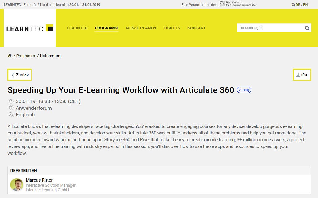 LearningRitter's tweet image. Join us and Articulate at LEARNTEC 2019 (Stand E18 Hall 1) and feel free to participate in our presentation:

bit.ly/2QAlK3R

I look forward to seeing you there
#elearning #articulate #learntec #karlsruhe #interlakeontour #bestpractice #bebetter
