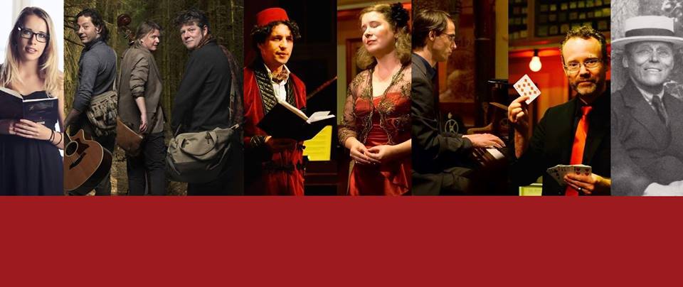 FeestderPoezie's tweet photo. #Poëzie, #muziek, #film &amp; #magie bij #theater #DeMess tijdens @Poezieweek op woensdag 6 februari. Een programma met klassieke liederen op teksten van Gooise dichters, kleinkunstliederen, stadsdichter van Hilversum Mieke van Zonneveld, en meer! Kaarten: https://t.co/aFGboQHYtb https://t.co/S9ee7KXP1g