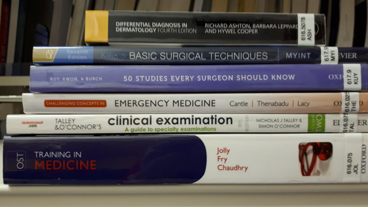 New clinical books available to borrow from the Library RHM @regionalhospitalmullingar #librarybooks