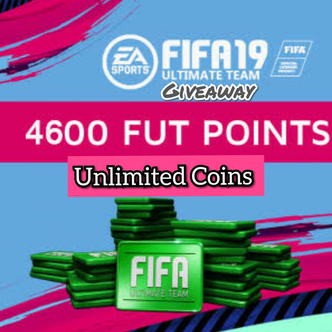 #Thursday #Giveaways  #unlimited #fifa19freecoins and #fifa19freepoints for #FIFA19 #PS4 #XboxOne #Nintendo #PC
Just Follow The Step
1👉Follow Us
2👉Like & RT
3👉Go Here fifahack.org/19

#fifa19hacks #fifa19cheat #fut19 #FIFA19 #Ps4Pro #fifa19hackps4 #PS4live #UPDATE