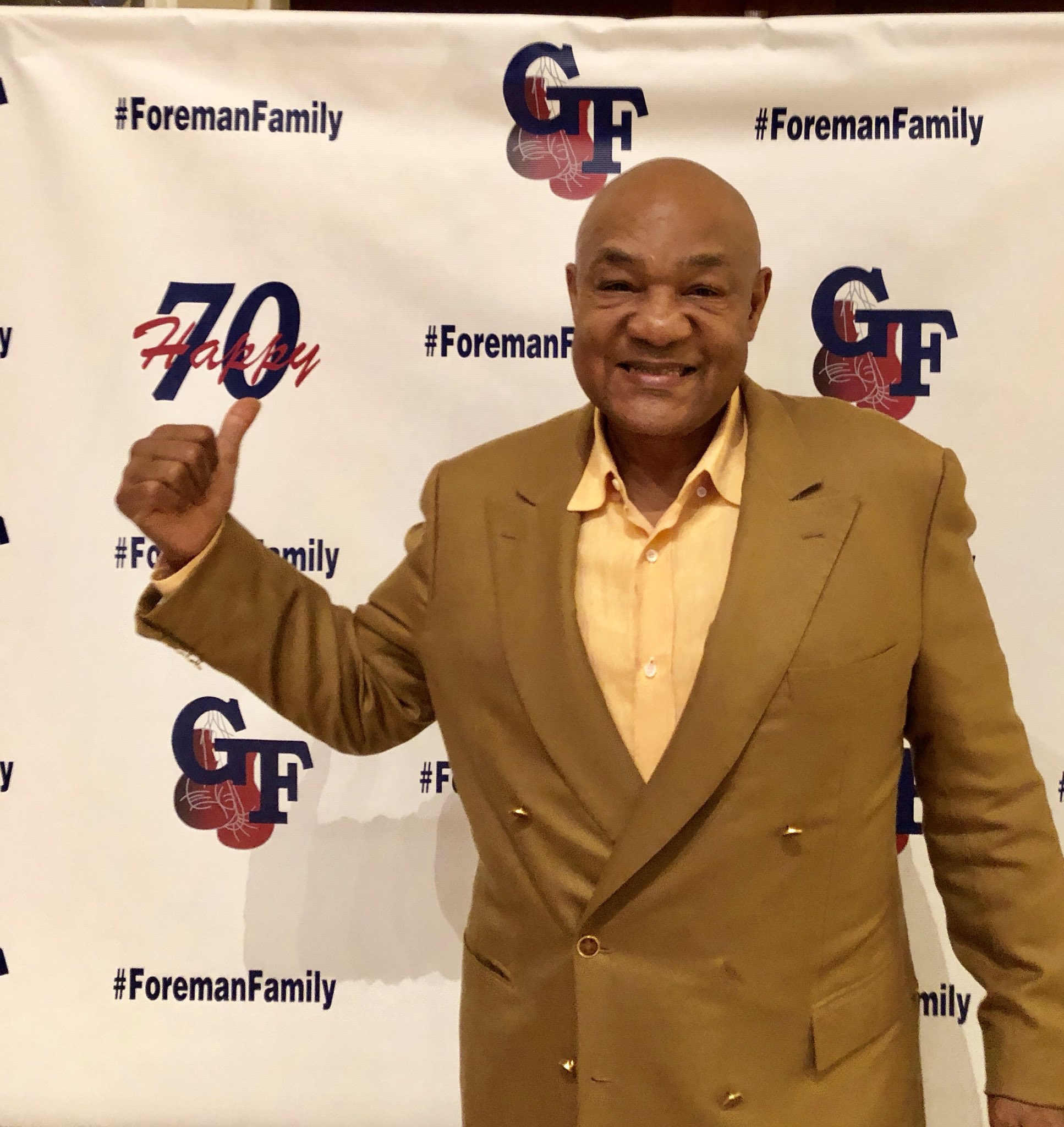 Happy 70th birthday to the one and only George Foreman. 