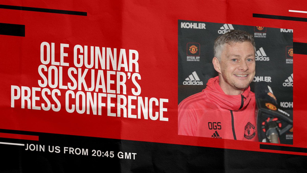 Ole will preview #MUFC's trip to Wembley later today!