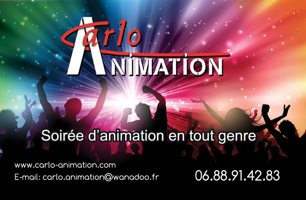 CarloAnimation's tweet image. Pensez à réserver vos dates pour 2019 et 2020 !