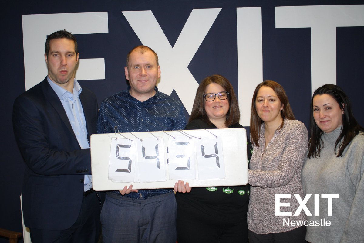 Exit_Newcastle's tweet photo. Great to have the team from @balfourbeatty down this week! All 3 groups making it out on schedule... https://t.co/26iN3slnJz
